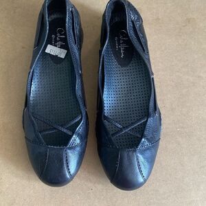 Cole Haan Nike Air Black Ballet Flats Size 6.5B
